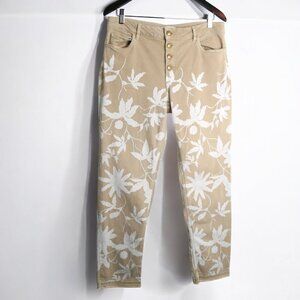 Dorothee Schumacher Blurry Blooming Denim Pants Size 5